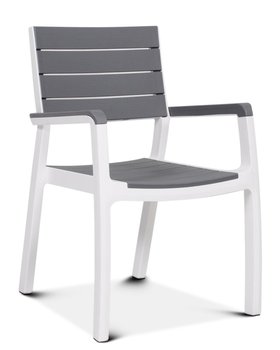 Krzesło ogrodowe KETER Torino, jasnoszaro-białe, 59x60x86 cm - Keter