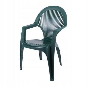 Krzesło Ogrodowe Tarasowe Balkonowe Zielone Syrena - OŁER