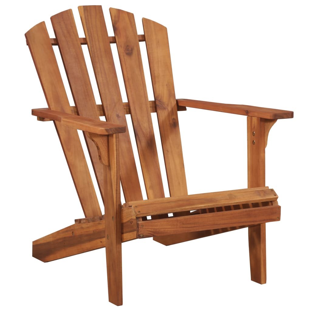 Krzesło ogrodowe VIDAXL Adirondack, brązowe, 69,5x87x91 cm