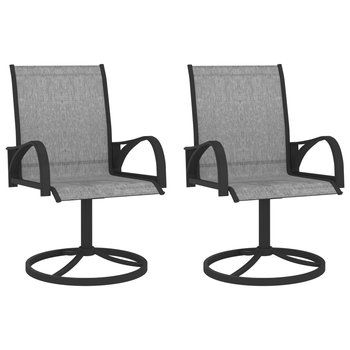 Krzesło ogrodowe VIDAXL, szare, 94x57,5x72 cm  - vidaXL