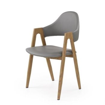 Krzesło Rosario, szare - Style Furniture
