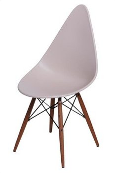 Krzesło RUSH DSW Dark, beżowe, 46x51x90 cm - Rush DSW