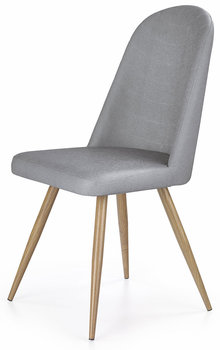 Krzesło skandynawskie PROFEOS Dalal, szare, 53x45x90 cm - Profeos