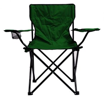 Krzesło składane kempingowe BARI - zielone - Cattara