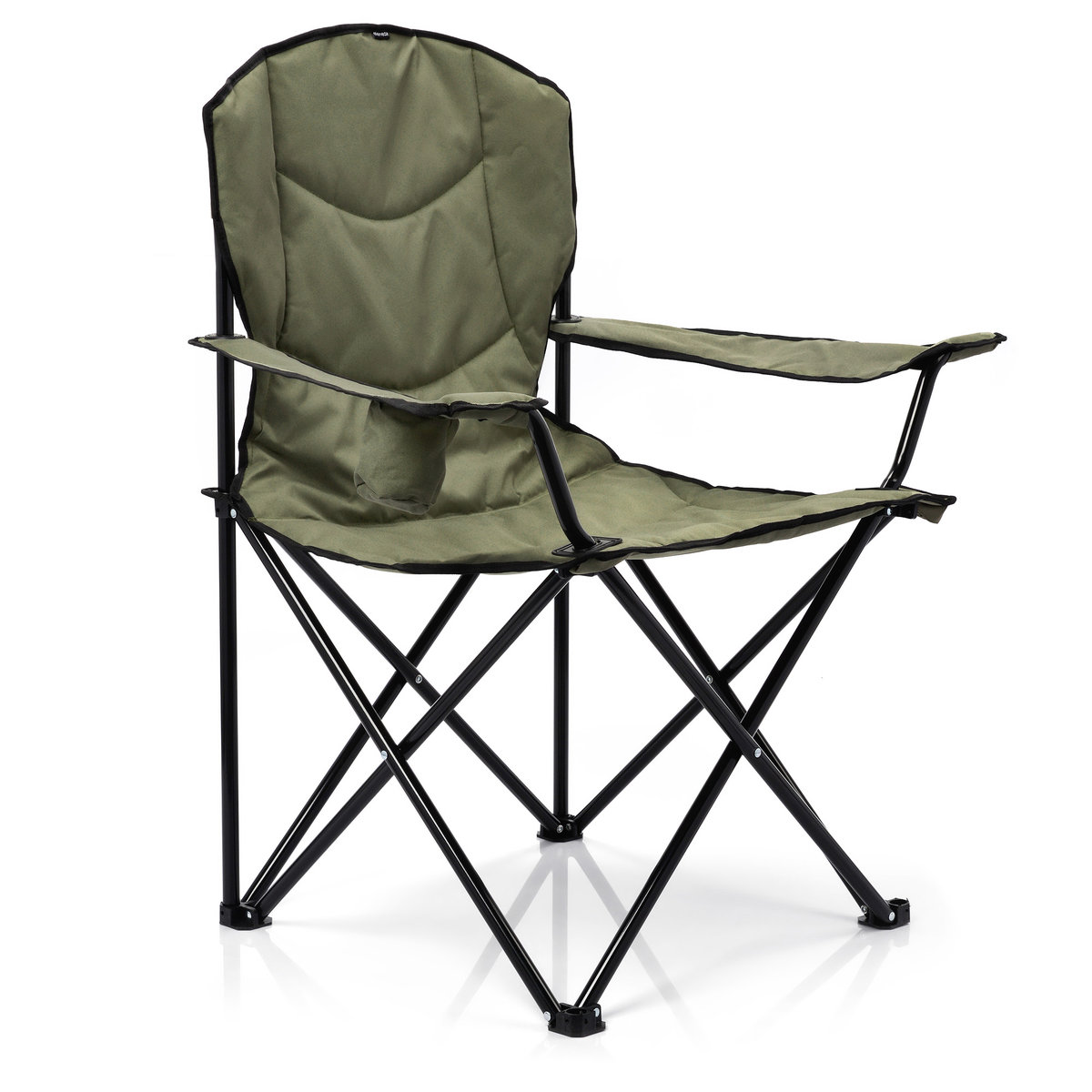 Zdjęcia - Meble turystyczne Meteor Krzesło składane  Hiker oliwkowy 