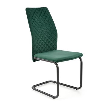 Krzesło Tapicerowane Ciemny Zielony Halmar K444 - Halmar
