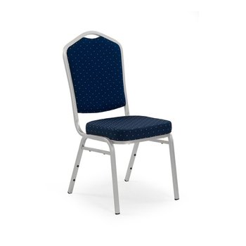 Krzesło Tapicerowane Niebieskie Halmar K66S - Halmar