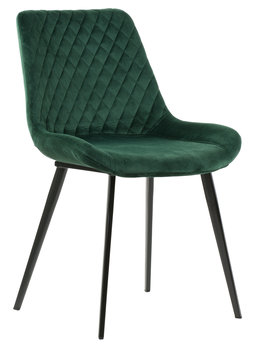 Krzesło tapicerowane Nora velvet zielony - exitodesign