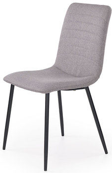 Krzesło tapicerowane PROFEOS Revis, popielate, 39x42x88 cm - Profeos