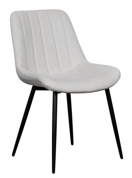 Krzesło Tapicerowane Roploy Jasnobeżowy Velvet - Selsey