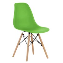 Krzesło Tulip zielone do salonu do jadalni do kuchni BEGRYF