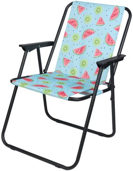 Krzesło turystyczne z podłokietnikami, 52x44x75 cm, Składane, Fruit Melon - ENERO CAMP