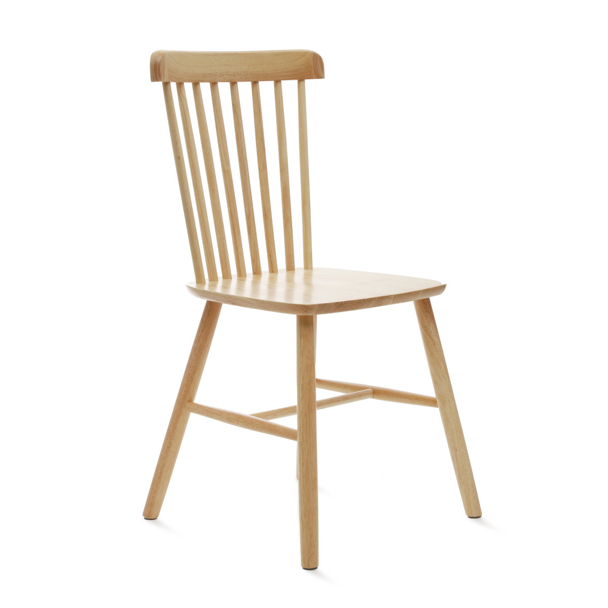 Zdjęcia - Krzesło Vici   naturalne drewniane 48x43x86 cm HOMLA 