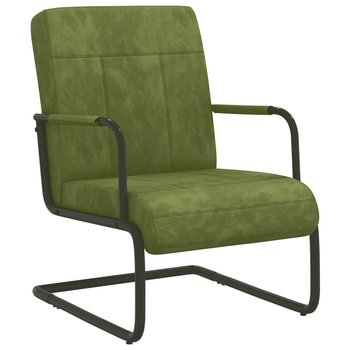 Krzesło wspornikowe, jasnozielone, 64,5 x 77 x 88, - Zakito