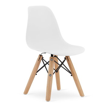 Krzesło ZUBI - białe - Leobert