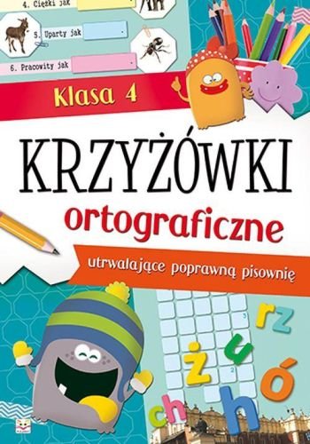 Krzyżówki ortograficzne. Klasa 4 - Kuryjak Joanna | Książka w Empik