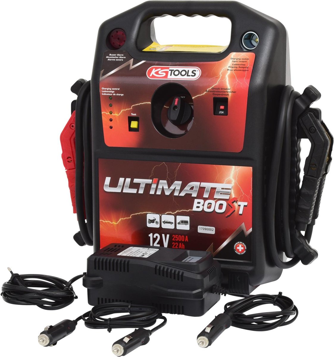 KS TOOLS 12 V Booster Baterii, Mobilne Urz?dzenie Startowe 850 A - KS ...