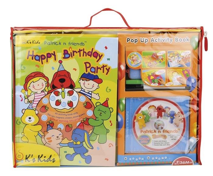 Książeczka edukacyjna - Urodziny Patricka, K's Kids