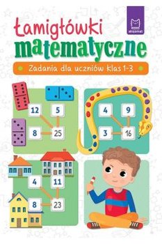 Książeczka Łamigłówki matematyczne. Zadania dla uczniów klas 1-3 - Inna marka