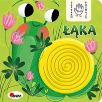 KSIĄŻECZKA Sensoryczna DOTYKAM Poznaję ŁĄKA Książka Dotykowa dla MALUSZKA