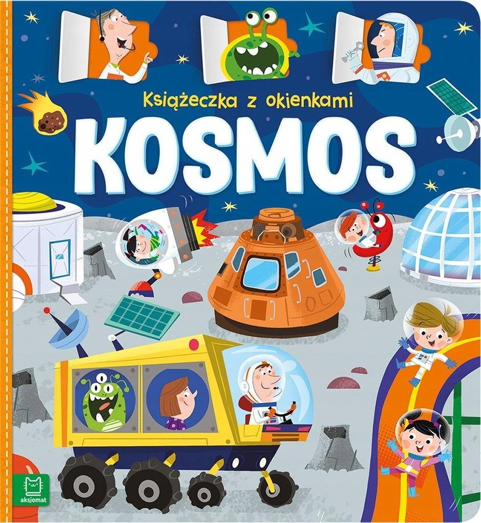 Фото - Розвивальна іграшка ABC Książeczka z okienkami. Kosmos 