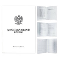 Książeczka Zdrowia Dziecka, Książeczka Szczepień wzór na 2024r A5