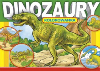 Książka Do Kolorowania Dinozaury 010 P20. Krzesiek, Cena Za 1 Sztukę - Krzesiek