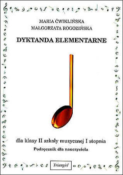 Książka Dyktanda elementarne II, podręcznik nauczyciela/TRIANGIEL - TRIANGIEL