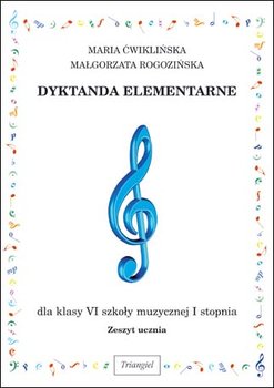 Książka Dyktanda elementarne VI, zeszyt ucznia/TRIANGIEL - TRIANGIEL