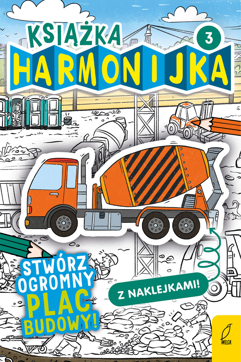 Książka harmonijka. Plac budowy. Część 3
