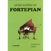 Książka Łatwa klasyka na fortepian M. Biskupska CRESCENDO