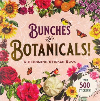 Książka z naklejkami 500 sztuk Botanical - Peter Pauper Press