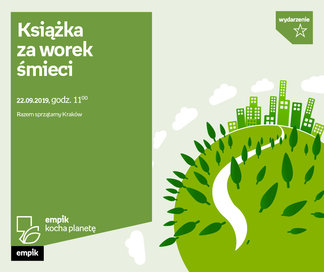 Książka za worek śmieci | Razem sprzątamy Kraków