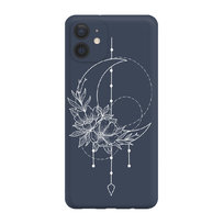 Księżyc Boho - Iphone 12 Mini Etui Matowe Granat [Tif 41E]