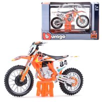 Ktm 450 Sx-F Cross Red Bull Skala 1:18 Bburago Inna marka