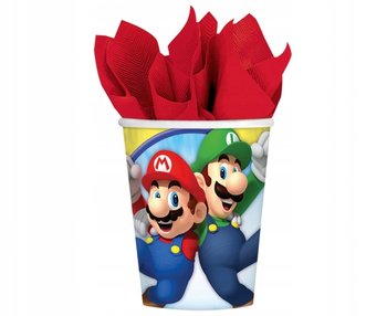 Kubeczki papierowe Super Mario 250 ml, 8 szt