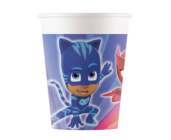 Kubeczki Papierowe (Wm), Pj Masks (Hasbro), 200Ml, 8 Szt. (Sup Label) - Procos