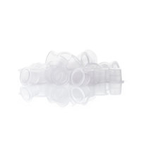 Kubeczki plastikowe na pigment z płaskim dnem M2 11x10mm (100 szt./opak.) ForMe