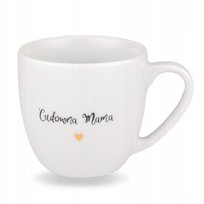 Kubek 300 ml Cudowna Mama ZŁOTE SERCE