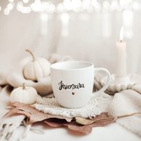 Kubek 300 ml - Jesieniara ZŁOTE SERCE