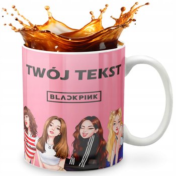 Kubek 330Ml Grafika Prezent Święta Wzór - Kpop Blackpink Bts Got7 + Imię - WORLD CASE