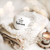 Kubek 500 ml - Miłego dnia kochanie ZŁOTE SERCE