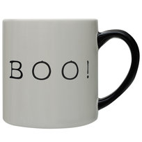 Kubek Boo, Halloween, Biały, 400 Ml