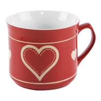 KUBEK CERAMICZNY 500ml SERCE ORION 125494 Orion