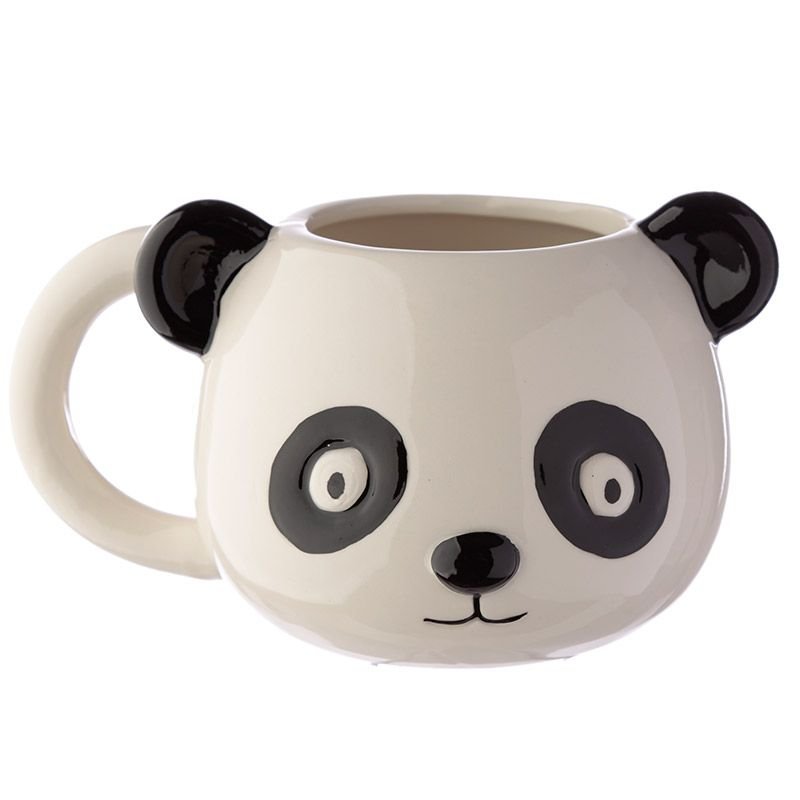Roter Panda Tasse Aus Keramik, 500 Ml – Niedliches Kopf-Design, Perfekt Für Kaffee, Tee Oder Kakao