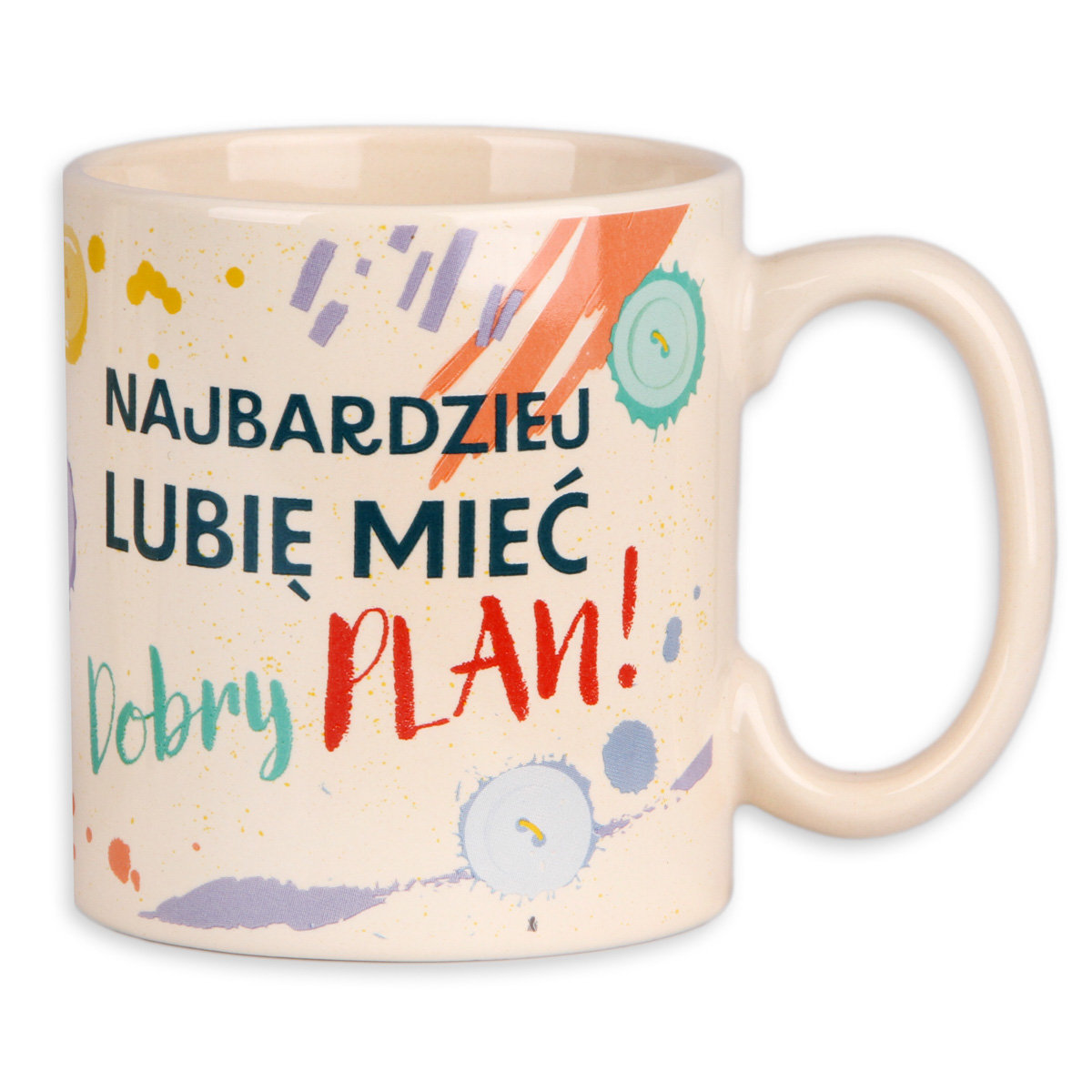 Kubek Ceramiczny Akademia Pana Kleksa Ada Lubię Mieć Dobry Plan 420 Ml Empik Sklep 4034