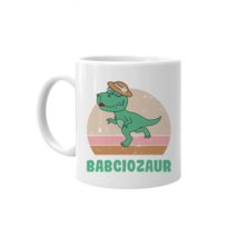 Kubek ceramiczny Babciozaur - Dla Babci 330 ml, Koszulkowy