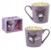 Kubek ceramiczny  dla dzieci Kuromi 350 ml Kite z postacią Sanrio