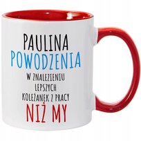 Kubek ceramiczny, dla KOLEŻANKI Z PRACY na POŻEGNANIE, 330 ml, StyleCouture