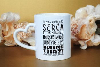 Kubek ceramiczny, dla Nauczyciela z imieniem, Sowia Aleja, 330 ml - Inny producent